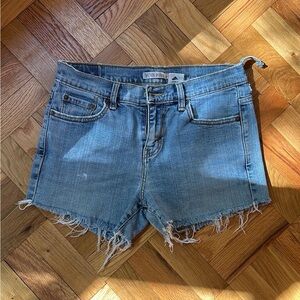 Vintage Levi Denim Cutoff Shorts Size Small